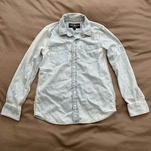 Lucky Brand Denim Button Up Shirt, XS